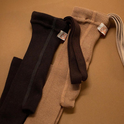 【SILLY Silas】Wooly Warmy Footless Collection Espresso Brown レギンス 6-12m,1-2y,2-3y（Sub Image-9） | Coucoubebe/ククベベ