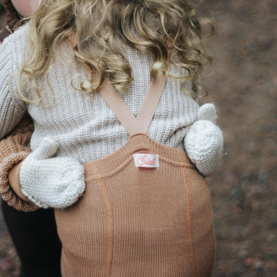 【SILLY Silas】Wooly Warmy Footless Collection Cappuccino レギンス 6-12m,1-2y,2-3y  | Coucoubebe/ククベベ