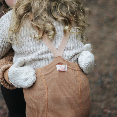 【SILLY Silas】Wooly Warmy Footless Collection Cappuccino レギンス 6-12m,1-2y,2-3y（Sub Image-5） | Coucoubebe/ククベベ