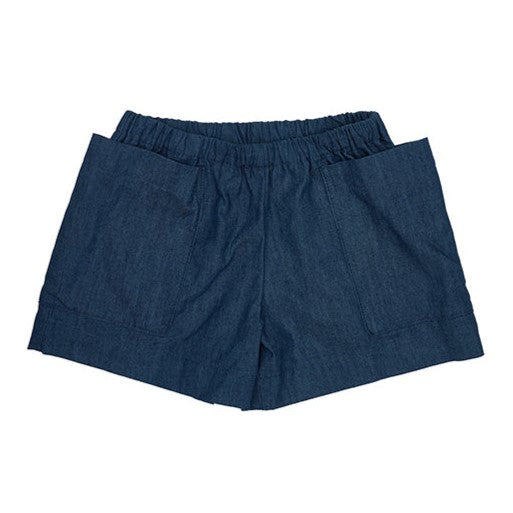 【AS WE GROW】Pocket shorts Soft denim ショートパンツ 6-18m,18-36m,3-5Y  | Coucoubebe/ククベベ