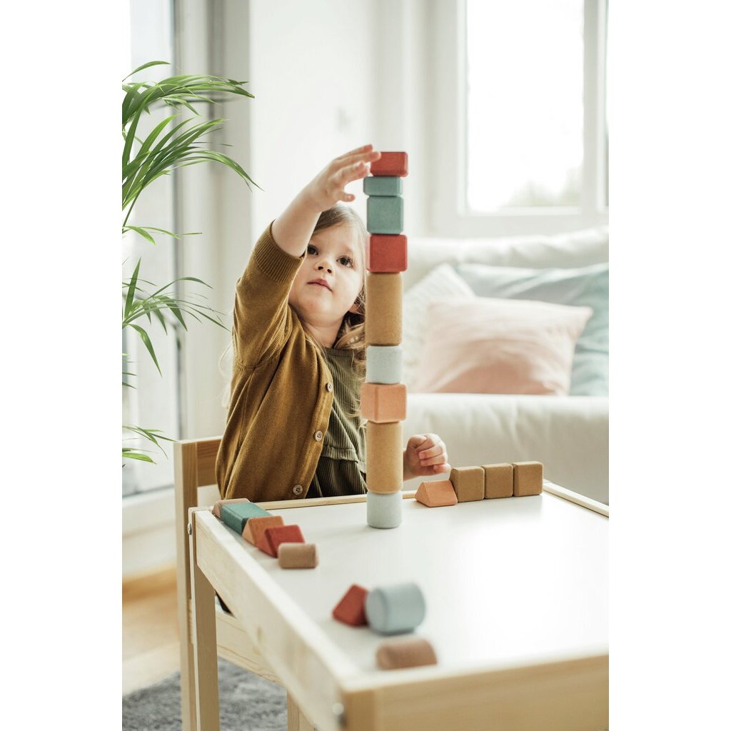 【korko】Small Architects – 20 Cork Building Blocks コルクビルディングブロック  | Coucoubebe/ククベベ