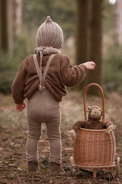 【SENGER Naturwelt】Cuddly Animal Monkey small サルのぬいぐるみ Sサイズ（Sub Image-5） | Coucoubebe/ククベベ