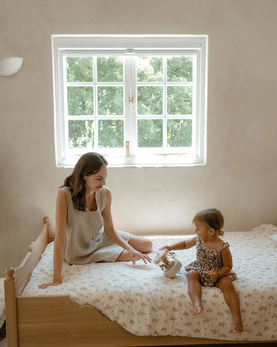 【son and daughter】Alaya Romper ロンパース6-12m, 1y,2y（Sub Image-9） | Coucoubebe/ククベベ