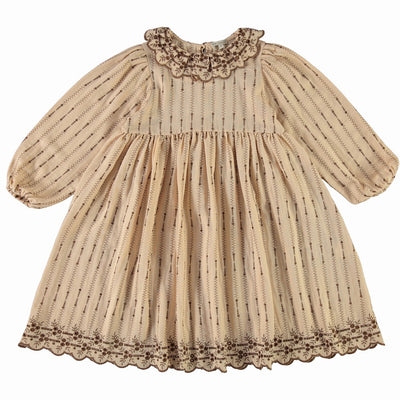 【Bebe Organic】Amelia Dress Antique Rose ワンピース 2Y,4Y（Sub Image-1） | Coucoubebe/ククベベ