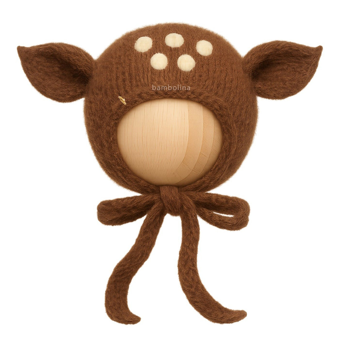 【Bambolina】bambi bonnet chocolate  バンビボンネット  | Coucoubebe/ククベベ