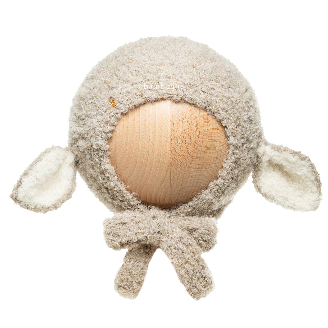 【Bambolina】Lamb hat beige ラムハット  | Coucoubebe/ククベベ