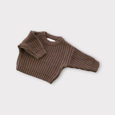 【BELLE&SUN】【40%OFF】Chunky Knitted Sweater 長袖ニット 6-12M,1Y,2Y（Sub Image-4） | Coucoubebe/ククベベ