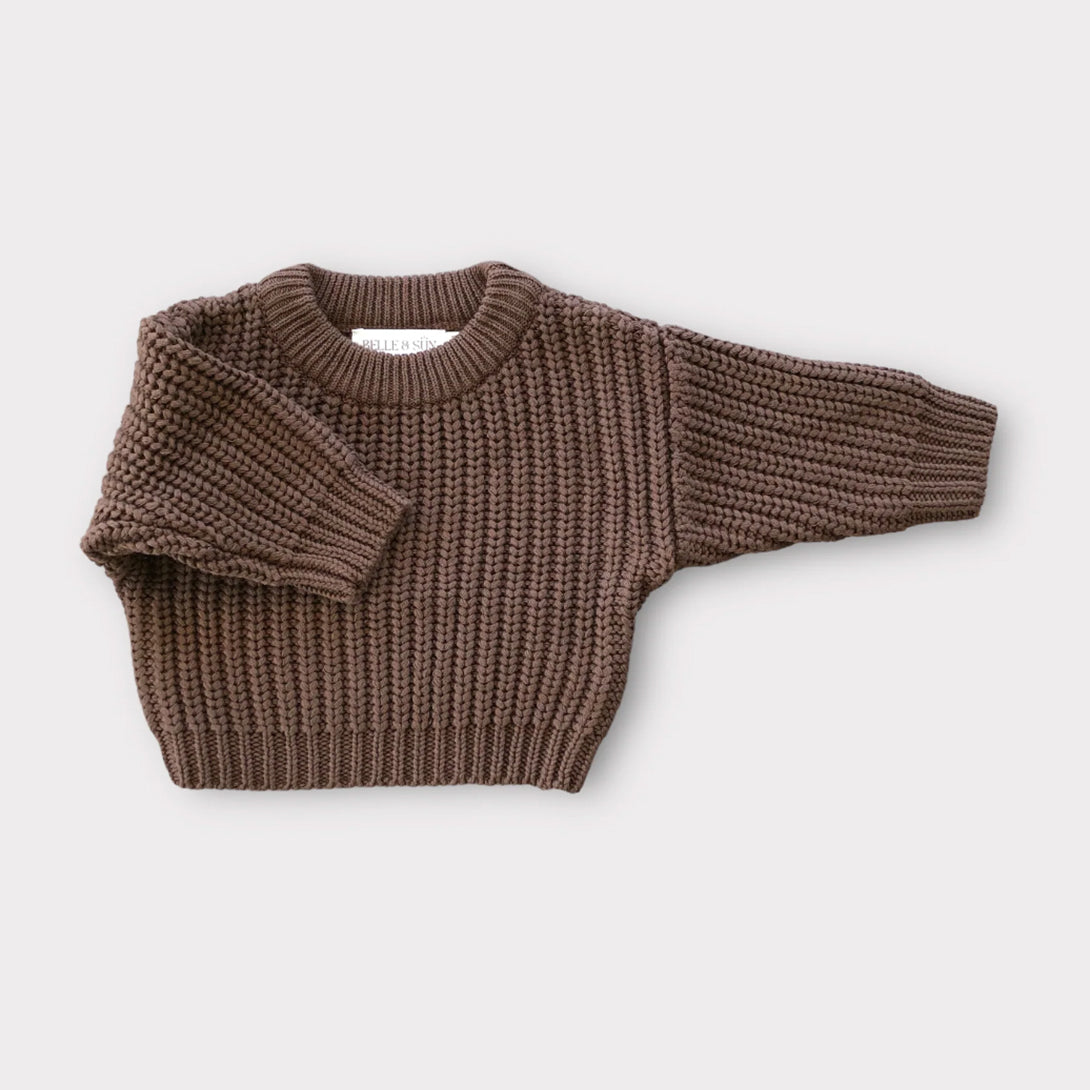 【BELLE&SUN】【40%OFF】Chunky Knitted Sweater 長袖ニット 6-12M,1Y,2Y  | Coucoubebe/ククベベ