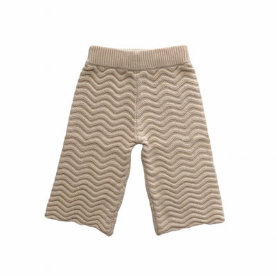 【BELLE&SUN】【40%OFF】Wave Knitted Pants ニットパンツ 1Y,2Y,3Y（Sub Image-1） | Coucoubebe/ククベベ