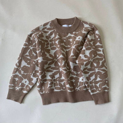 【BELLE&SUN】【30%OFF】Knit Sweater Waterlily セーター 12-18m,18-24m,2-3y,3-4y（Sub Image-9） | Coucoubebe/ククベベ