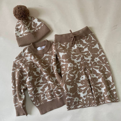 【BELLE&SUN】【30%OFF】Knit Sweater Waterlily セーター 12-18m,18-24m,2-3y,3-4y（Sub Image-10） | Coucoubebe/ククベベ