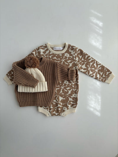 【BELLE&SUN】【30%OFF】Beanie Natural/Cedar ニット帽 3-12m,1-2y,3-4y（Sub Image-8） | Coucoubebe/ククベベ