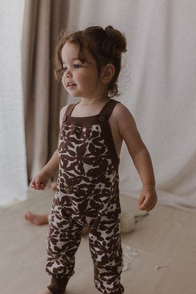 【BELLE&SUN】【30%OFF】Overalls Waterlily オーバーオール 6-12m,12-18m,18-24m（Sub Image-2） | Coucoubebe/ククベベ
