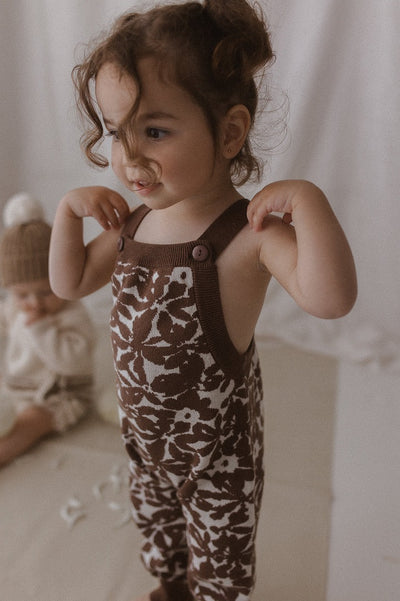 【BELLE&SUN】【30%OFF】Overalls Waterlily オーバーオール 6-12m,12-18m,18-24m（Sub Image-5） | Coucoubebe/ククベベ