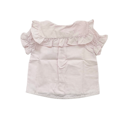 【LOIR Paris】SHIRT CAPUCINE Pink cotton 半袖シャツ 18m,24m,36m（Sub Image-2） | Coucoubebe/ククベベ