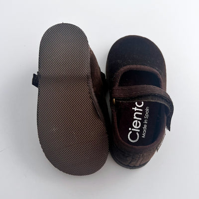 【Cienta】ベロアストラップシューズ MARRON size20-25（Sub Image-3） | Coucoubebe/ククベベ