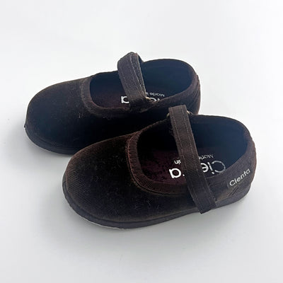 【Cienta】ベロアストラップシューズ MARRON size20-25（Sub Image-6） | Coucoubebe/ククベベ