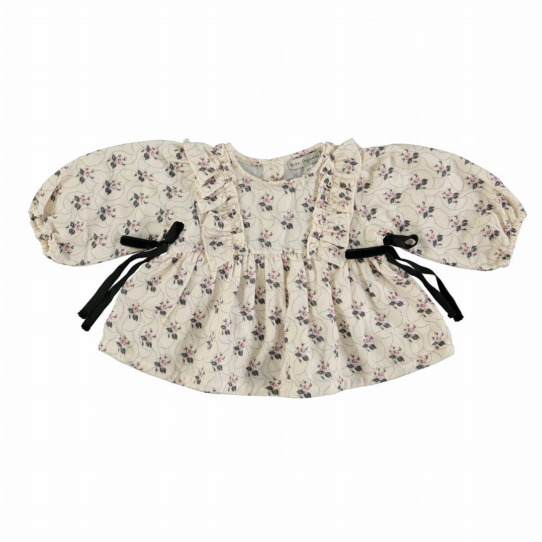 【Bebe Organic】Colette Baby Blouse Edelweiss ブラウス 12m,18m,24m  | Coucoubebe/ククベベ