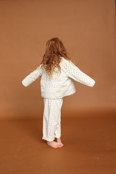 【GROWN】Quilted Reversible Jacket Denim&Garden ジャケット 12-18m,18-24m,2-3y,3-4y（Sub Image-9） | Coucoubebe/ククベベ