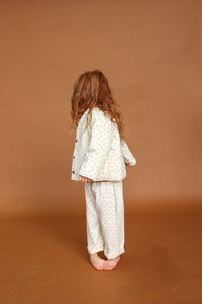 【GROWN】Quilted Reversible Jacket Denim&Garden ジャケット 12-18m,18-24m,2-3y,3-4y（Sub Image-10） | Coucoubebe/ククベベ