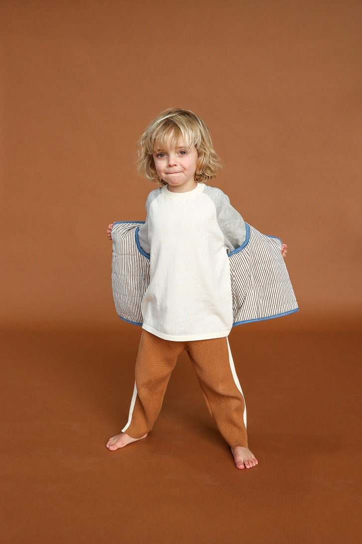 【GROWN】Raglan Tee Milk Tシャツ 12-18m,18-24m,2-3y,3-4y  | Coucoubebe/ククベベ