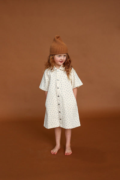 【GROWN】Collar Dress Garden ワンピース 12-18m,18-24m,2-3y,3-4y（Sub Image-3） | Coucoubebe/ククベベ