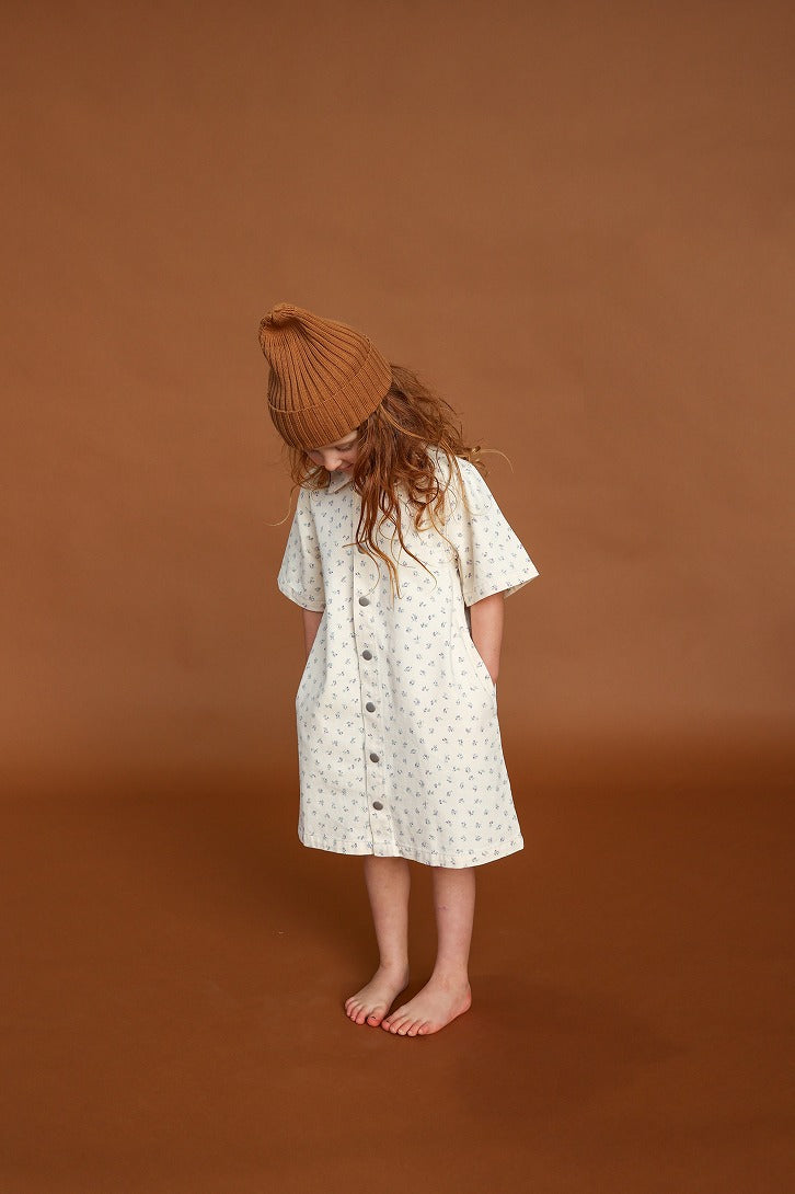 【GROWN】Collar Dress Garden ワンピース 12-18m,18-24m,2-3y,3-4y  | Coucoubebe/ククベベ