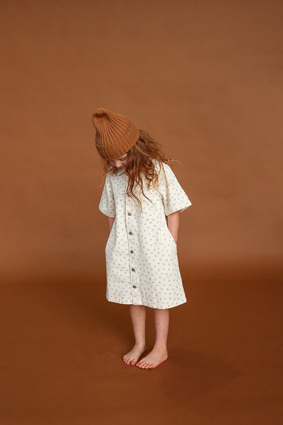 【GROWN】Collar Dress Garden ワンピース 12-18m,18-24m,2-3y,3-4y（Sub Image-4） | Coucoubebe/ククベベ