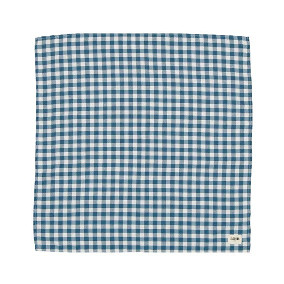 【LOIR Paris】ALFRED GREEN VICHY  スカーフ  | Coucoubebe/ククベベ