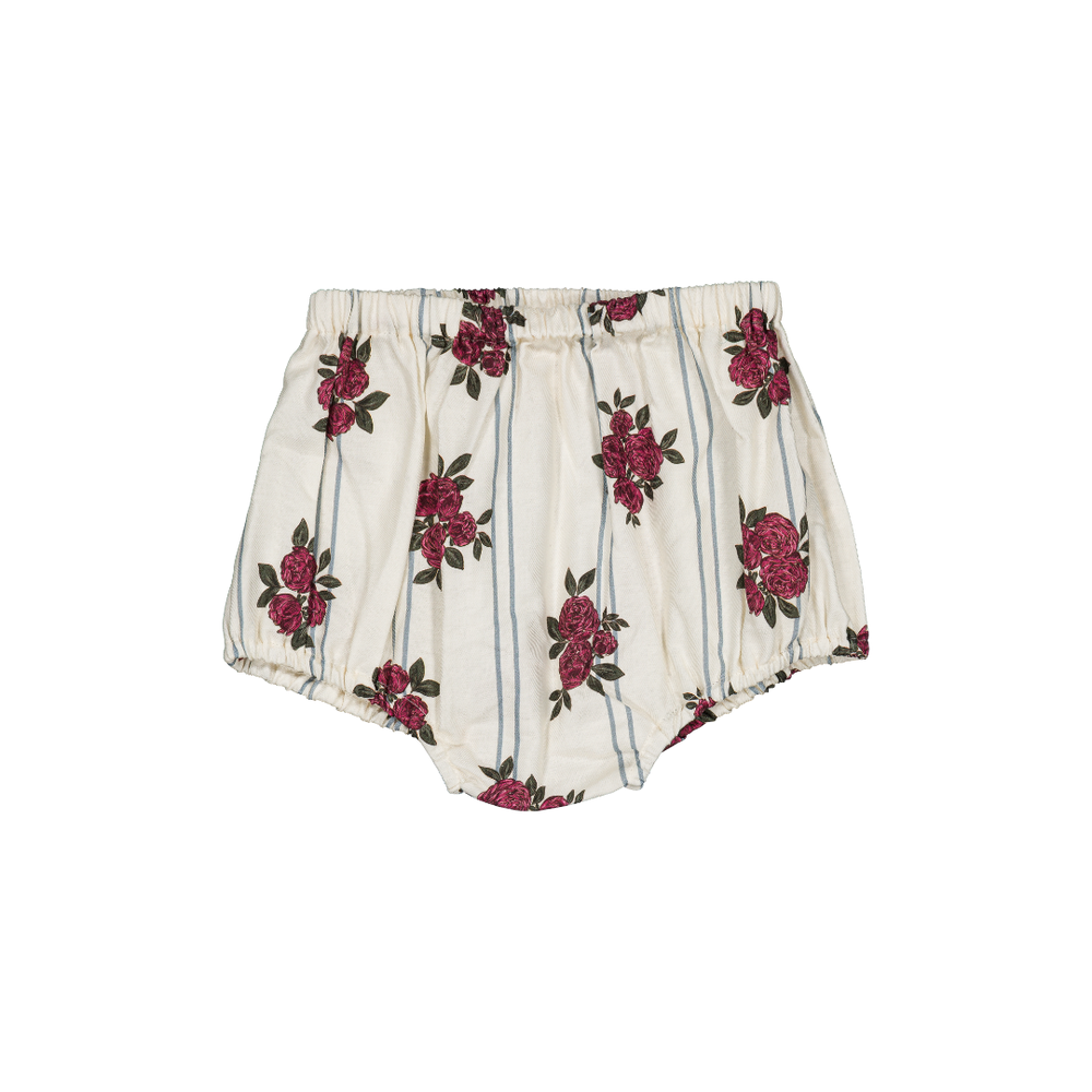 【LOIR Paris】Bloomer ALICE PEONIES & STRIPES ブルマ 12m,18m,24m  | Coucoubebe/ククベベ