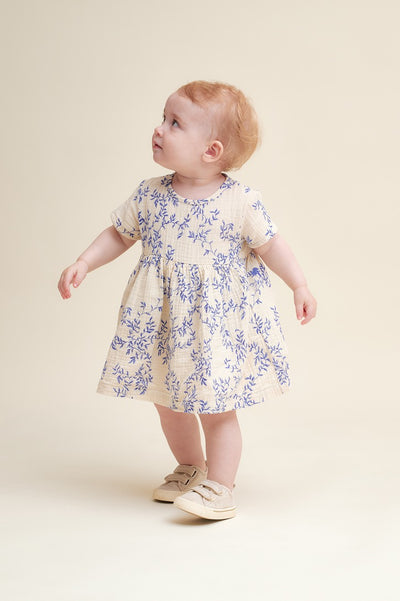 【garbo&friends】Jardim Muslin Romper Dress ロンパース 6-12m,1-2y（Sub Image-3） | Coucoubebe/ククベベ