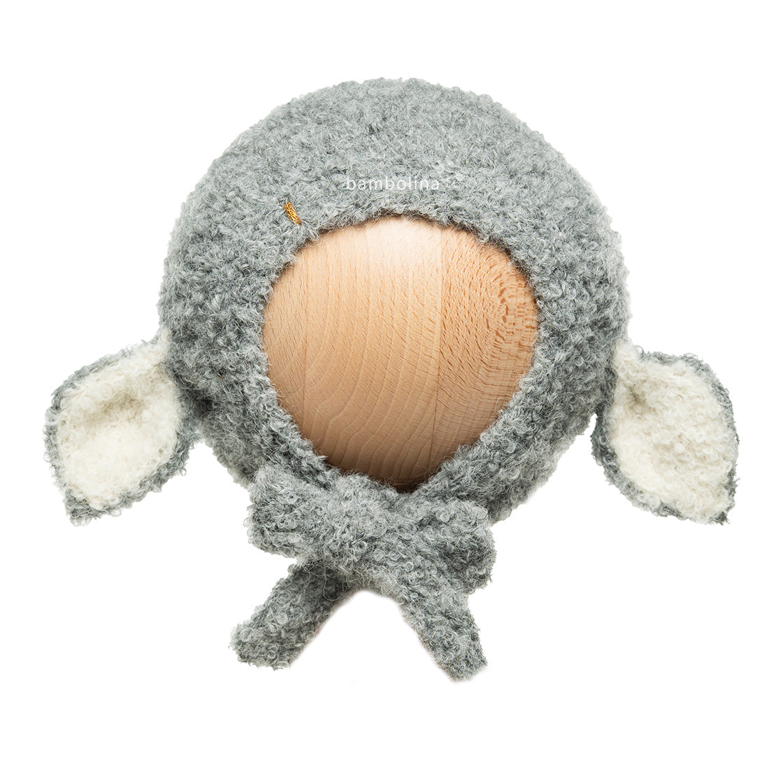【Bambolina】Lamb hat grey ラムハット  | Coucoubebe/ククベベ