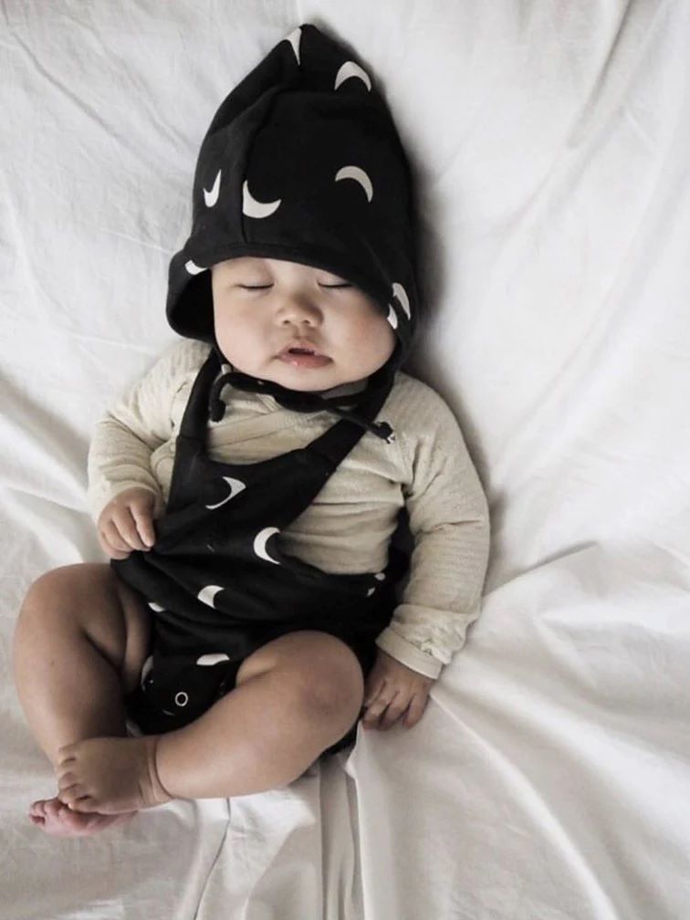 【organic zoo】Black Midnight Bloomers with Braces ブルマ 6-12M,1-2Y  | Coucoubebe/ククベベ