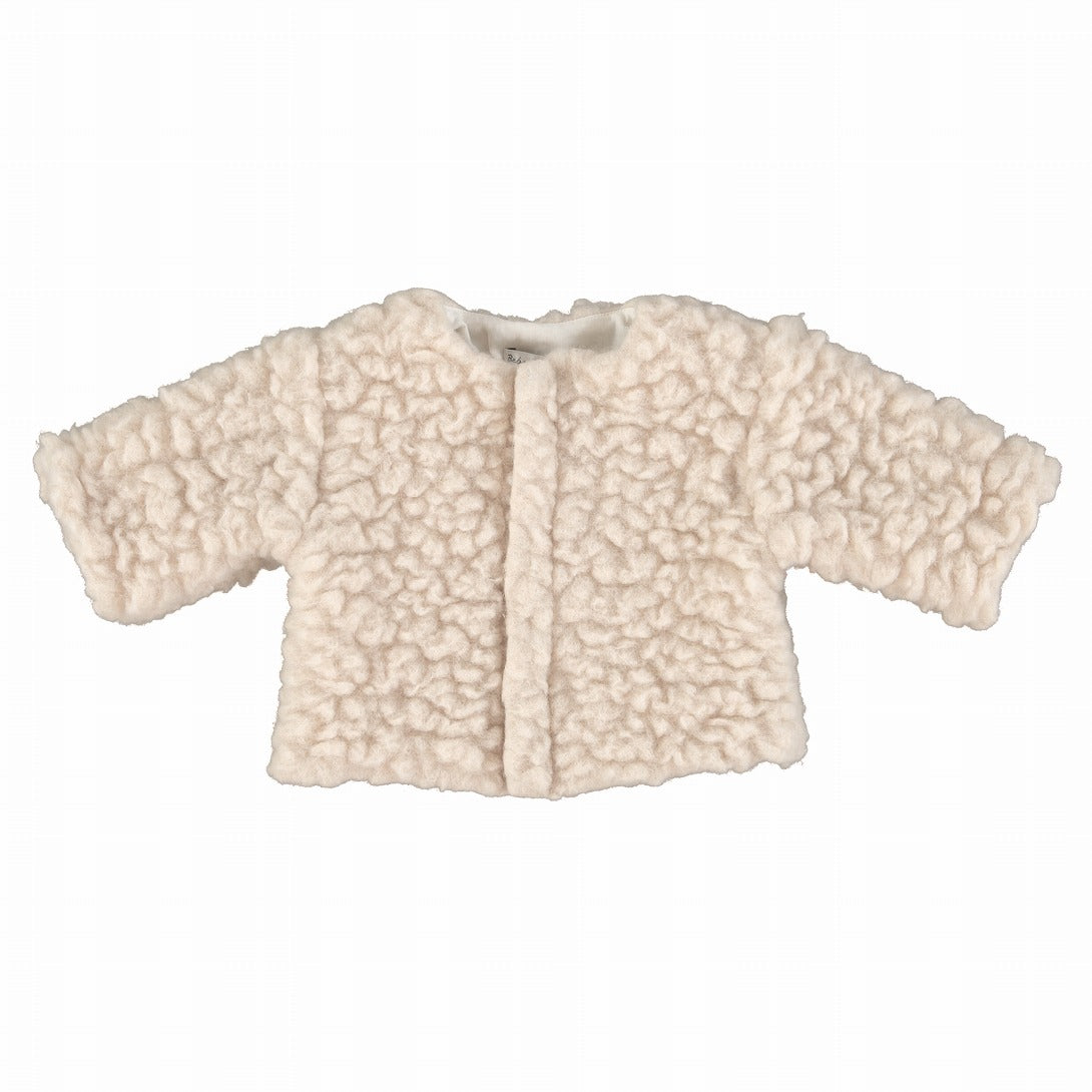 【Bebe Organic】Laine Baby Coat Natural コート 18m,24m,36m  | Coucoubebe/ククベベ