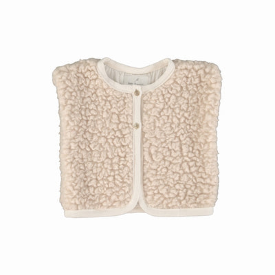 【Bebe Organic】Laine Vest Natural ベスト 2Y,4Y（Sub Image-1） | Coucoubebe/ククベベ