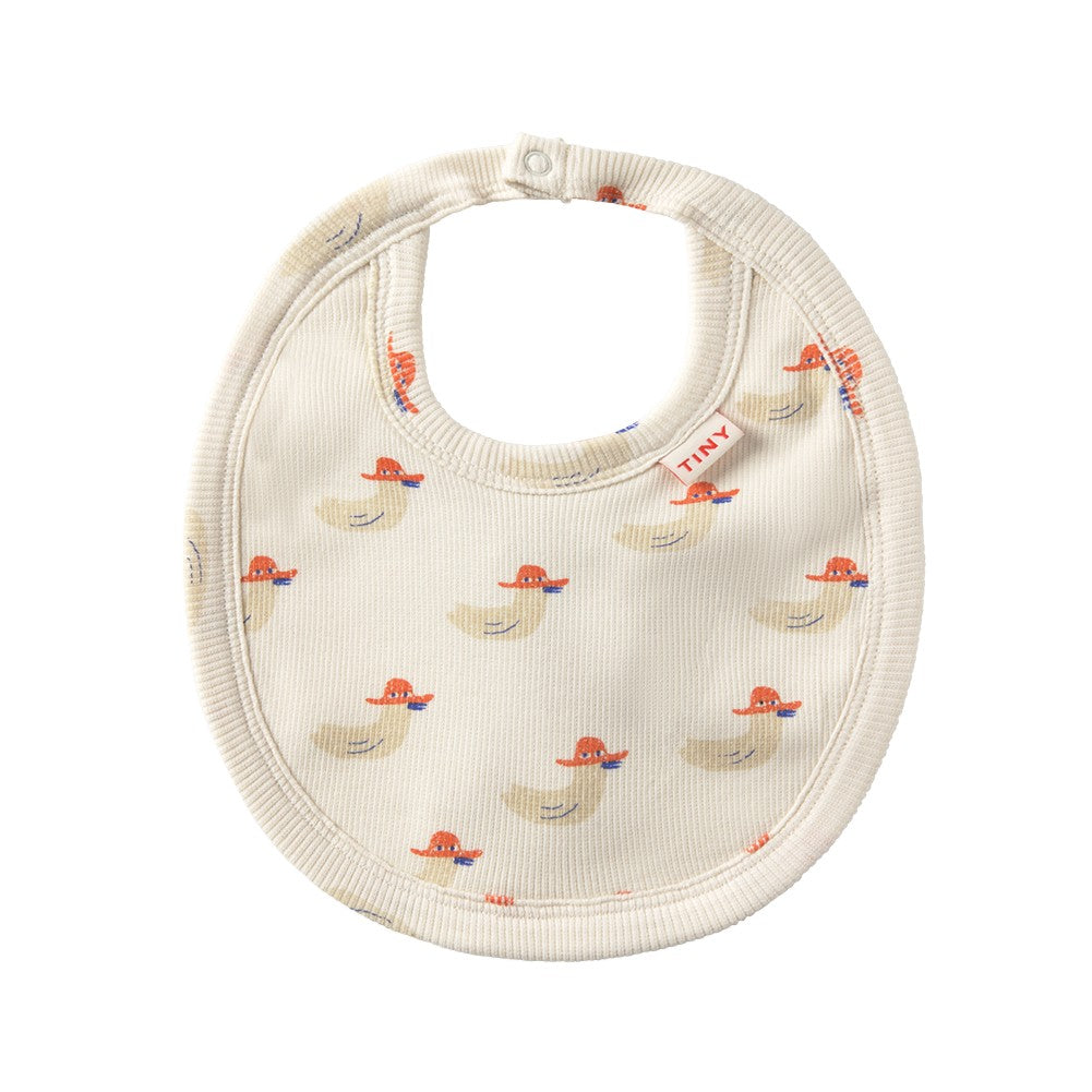 【tinycottons】DUCKS BIB off-white ビブ  | Coucoubebe/ククベベ