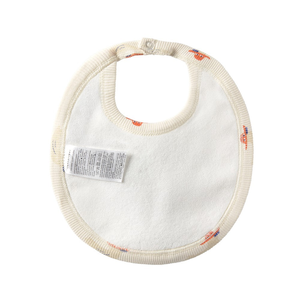 【tinycottons】DUCKS BIB off-white ビブ  | Coucoubebe/ククベベ