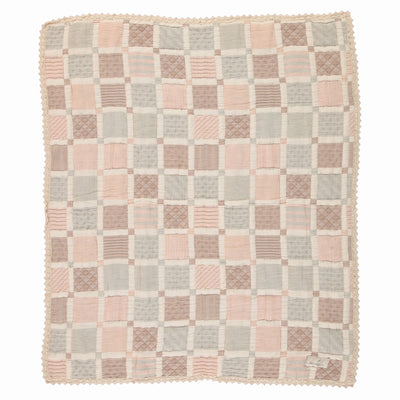 【Bebe Organic】Patchwork Blanket Mellow ブランケット（Sub Image-2） | Coucoubebe/ククベベ