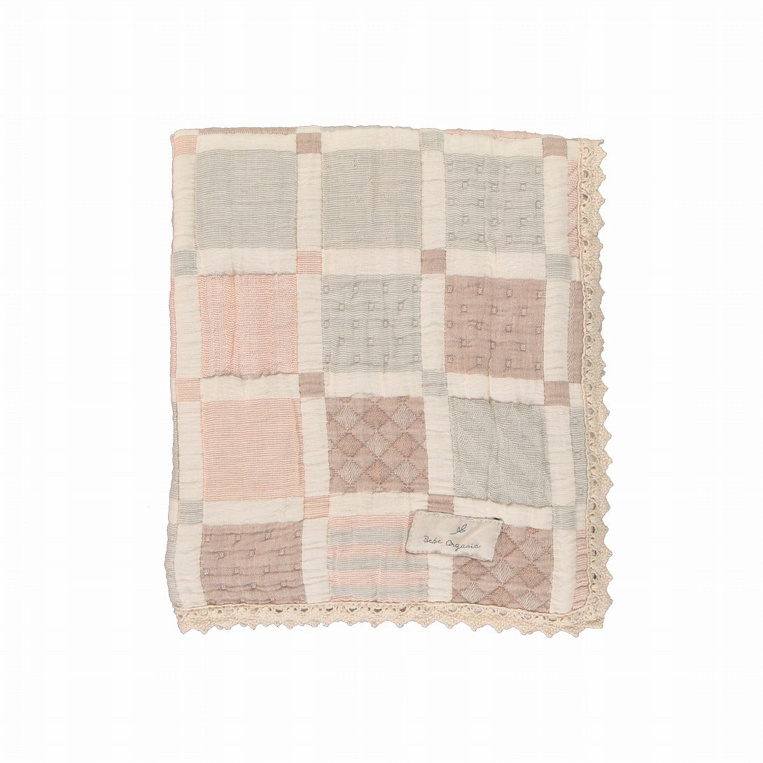 【Bebe Organic】Patchwork Blanket Mellow ブランケット  | Coucoubebe/ククベベ