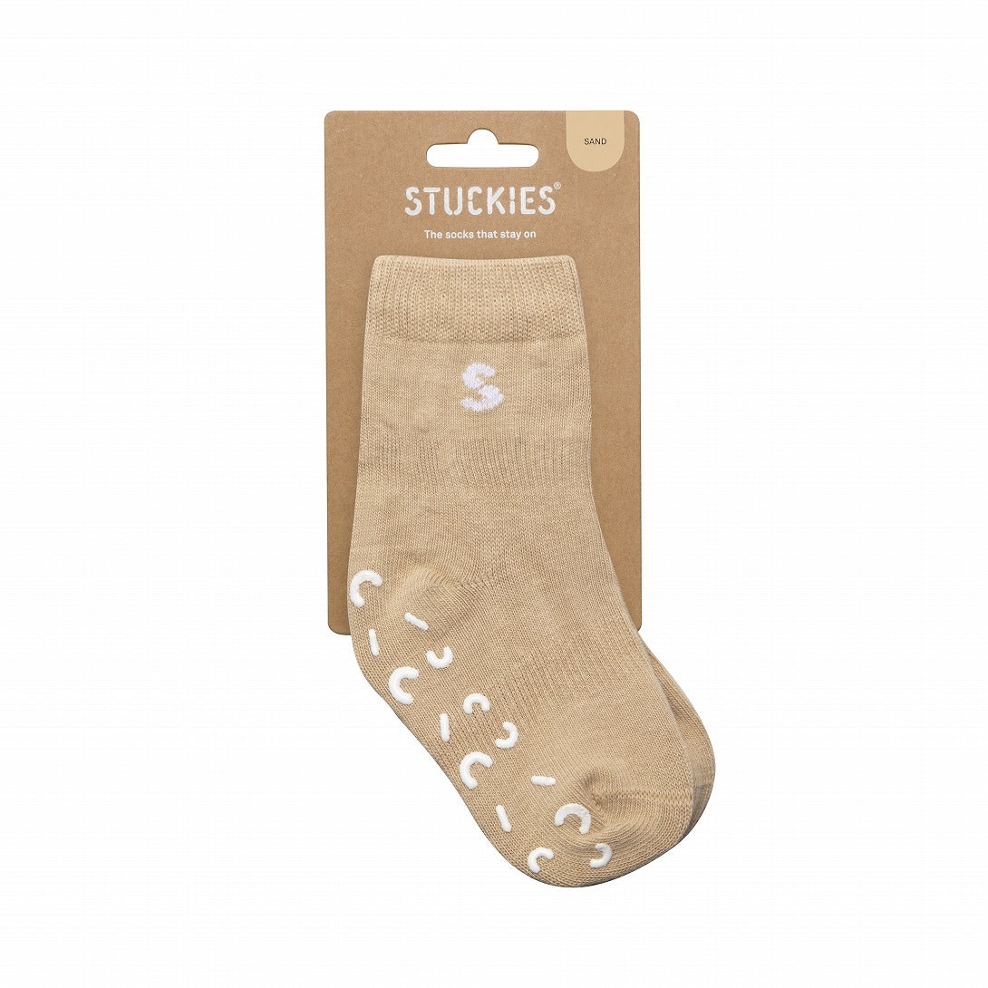 【STUCKIES】Classic Singles Sand 靴下 6-12M,1-2Y,2-3Y  | Coucoubebe/ククベベ