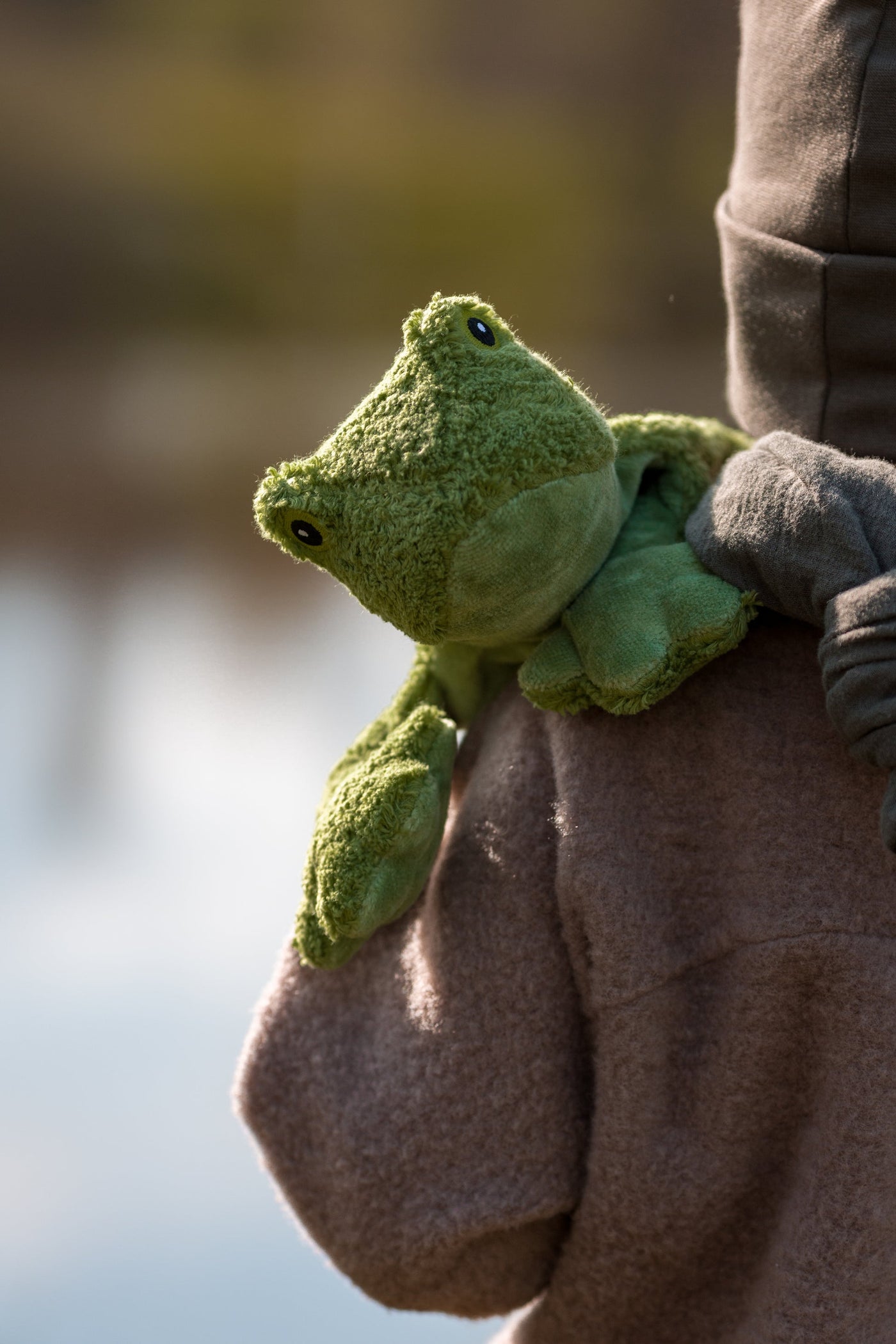 【SENGER Naturwelt】Cuddly Animal Frog small カエルのぬいぐるみ Sサイズ  | Coucoubebe/ククベベ