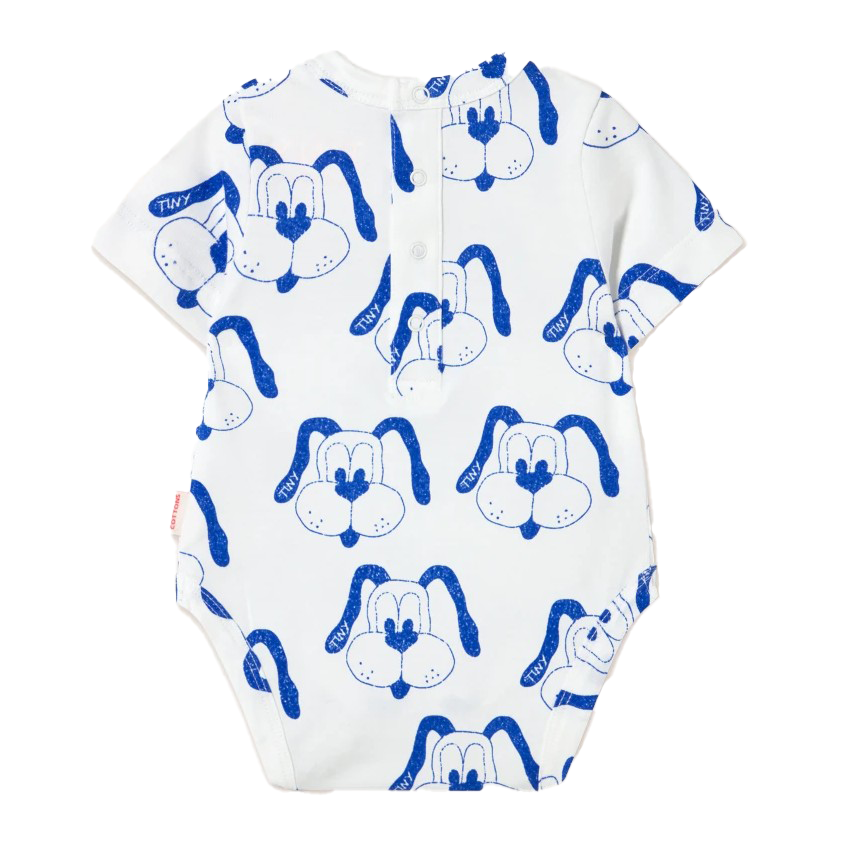 【tinycottons】DOGS BODY off-white ロンパース 6m,9m,12m  | Coucoubebe/ククベベ