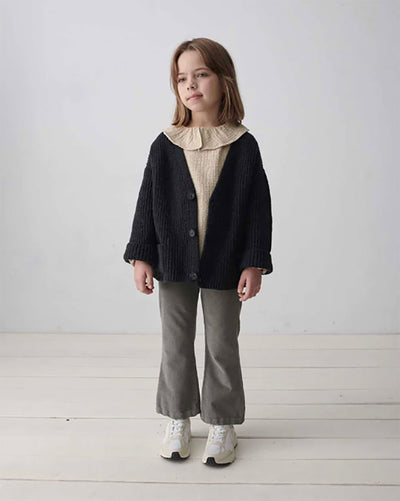 【Coucoubébé-baby】【40％off】my little cozmo  /  Organic gauze blouse /  STONE /  ガーゼブラウス（Sub Image-5） | Coucoubebe/ククベベ
