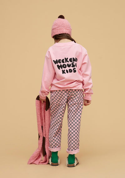 【Coucoubébé-baby】【40％off】weekend house kids / Check couduroy pants / Pink（Sub Image-4） | Coucoubebe/ククベベ
