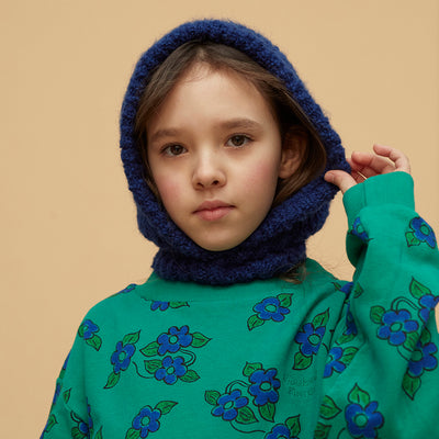 【Coucoubébé-baby】【40％off】weekend house kids / Green flowers sweatshirt / Green（Sub Image-5） | Coucoubebe/ククベベ