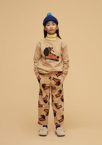 【Coucoubébé-baby】【40％off】weekend house kids / Dog boots sweat pants / Soft brown（Sub Image-3） | Coucoubebe/ククベベ