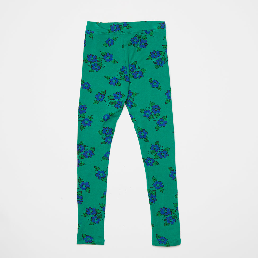 【Coucoubébé-baby】【40％off】weekend house kids / Flower legging /  Green  | Coucoubebe/ククベベ