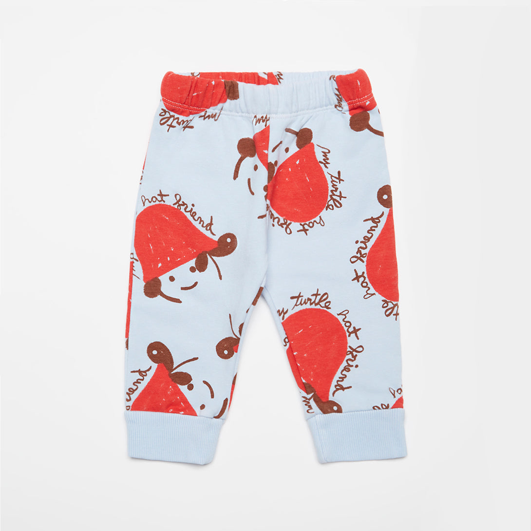 【Coucoubébé-baby】【40％off】weekend house kids / Turtle hat Legging / Soft blue  | Coucoubebe/ククベベ