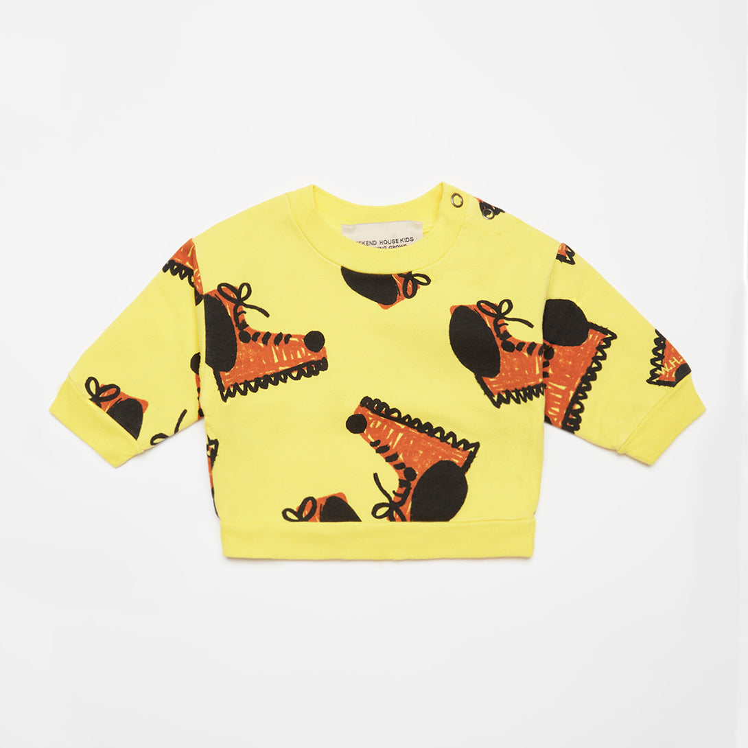 【Coucoubébé-baby】【40％off】weekend house kids / Dog boots Sweatshirt / Yellow  | Coucoubebe/ククベベ