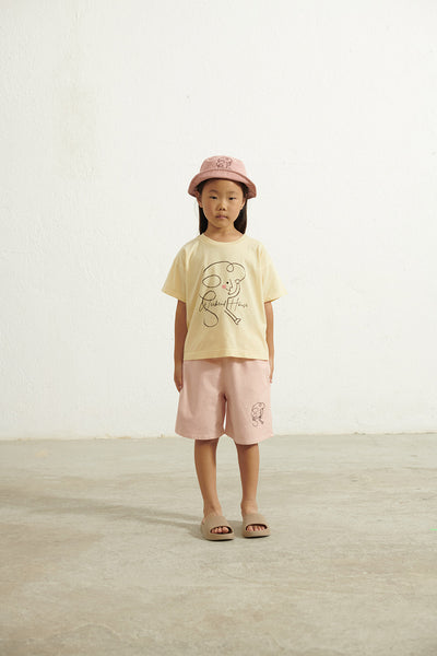 【weekend house kids】【40％off】Weekend kids t-shirt Cream　Tシャツ　2 , 3/4 , 5/6 , 7/8（Sub Image-3） | Coucoubebe/ククベベ
